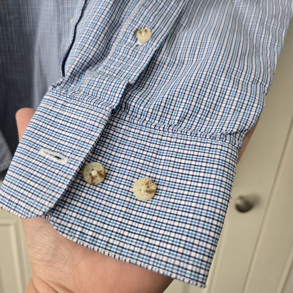 Ariat Pro Series Men's Shirt Checks Size S/P  #012 - Picture 4 of 5